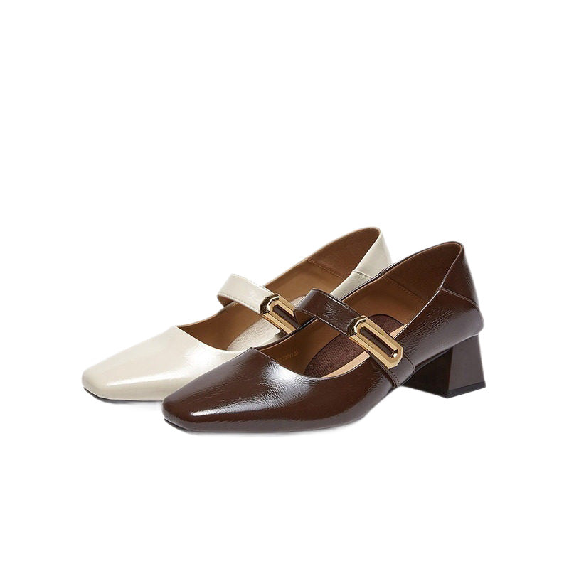 Multi Tone Slingback Mary Jane