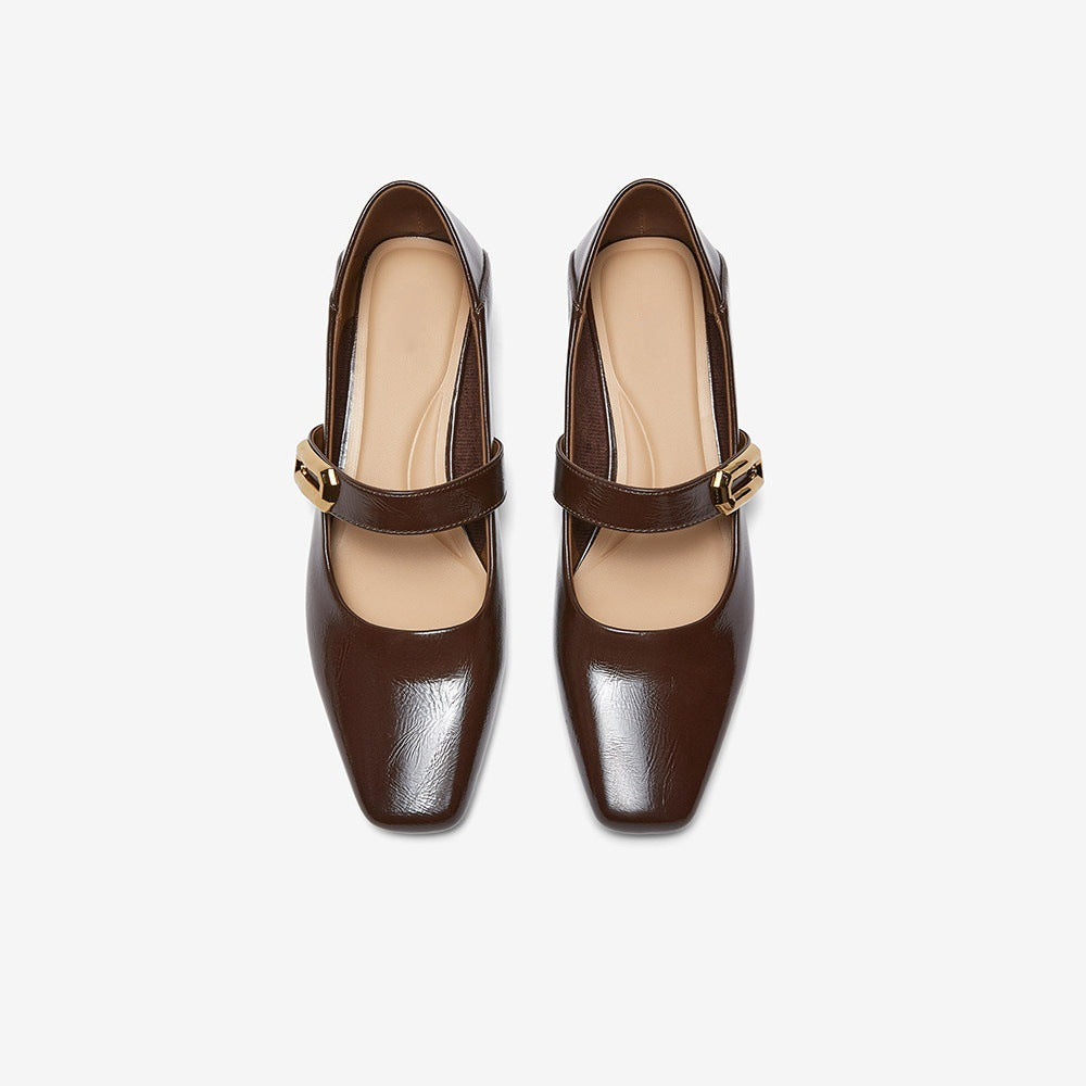 Multi Tone Slingback Mary Jane