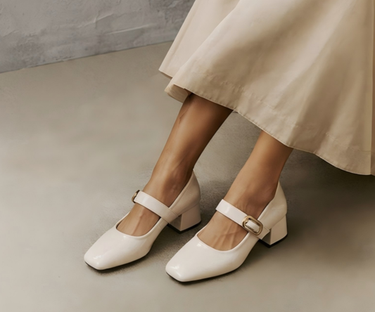 Multi Tone Slingback Mary Jane